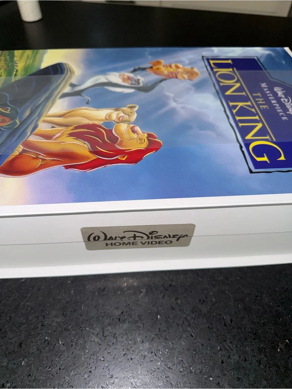 NEW SEALED Disney LION KING VHS Boxed Silk Touch Throw Blanket 50×70